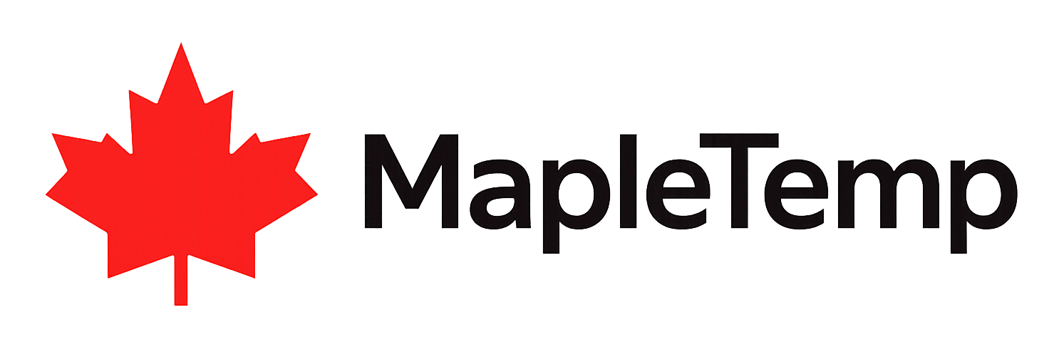 MapleTemp HVAC Logo